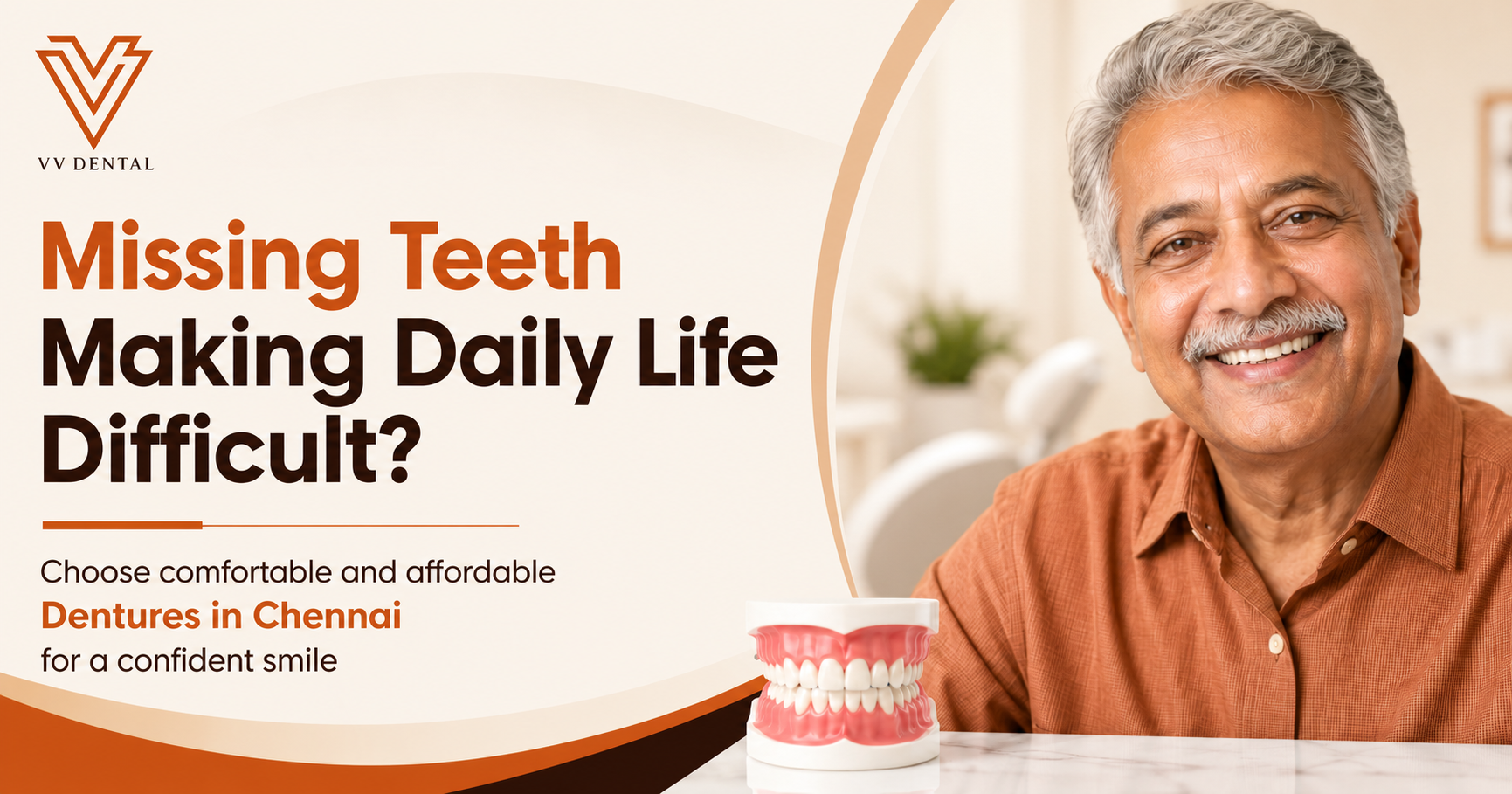 Affordable Dentures in Chennai for Comfortable Tooth Replacement