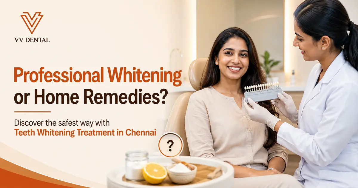 Professional Teeth Whitening vs Home Remedies: Which Gives Better and Safer Results?