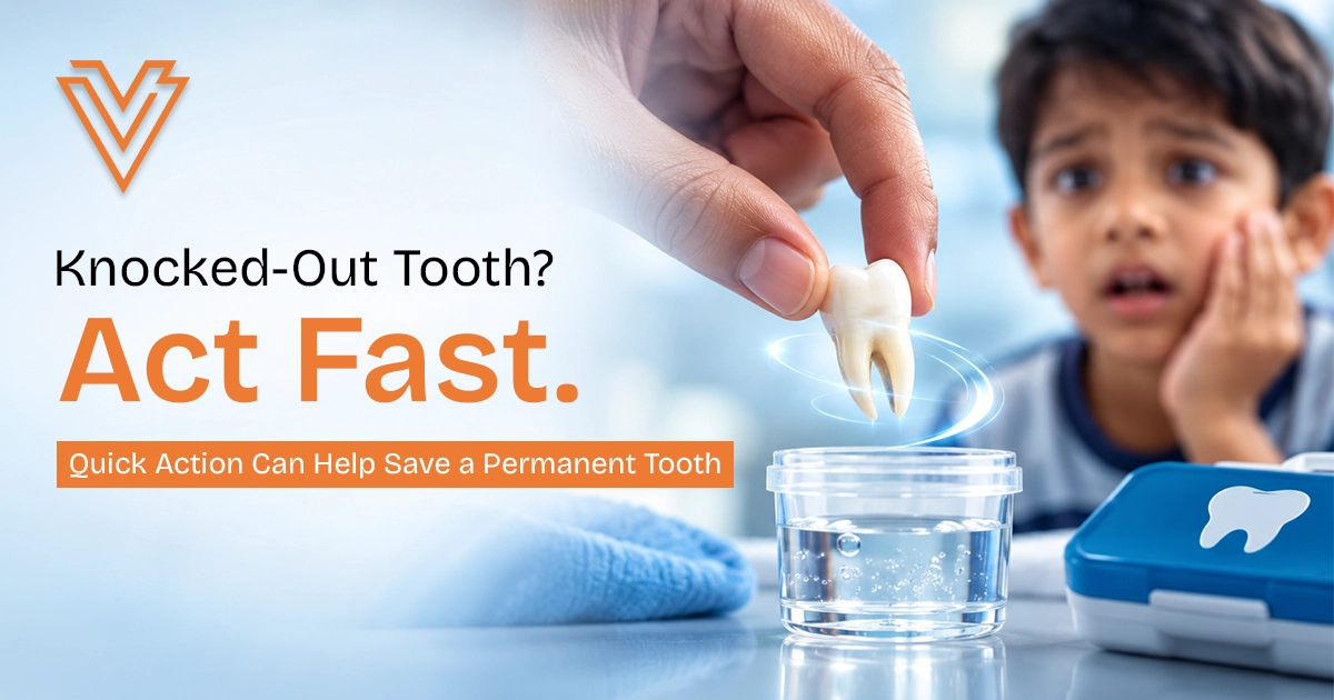 What Should You Do If a Permanent Tooth Gets Knocked Out?